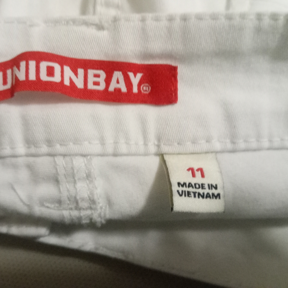 Union Bay Denim White Shorts